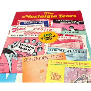 The Nostalgia Years 100 Greatest Hits Piano Vocal And Guitar And Pictures